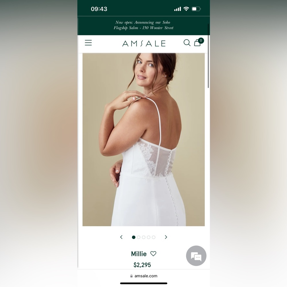 Amsale Millie Wedding Dress
